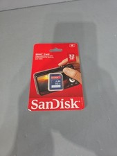 New SanDisk 32GB SD SDHC Class 4 Camera Flash Memory Card 32 G SDSDB-032G