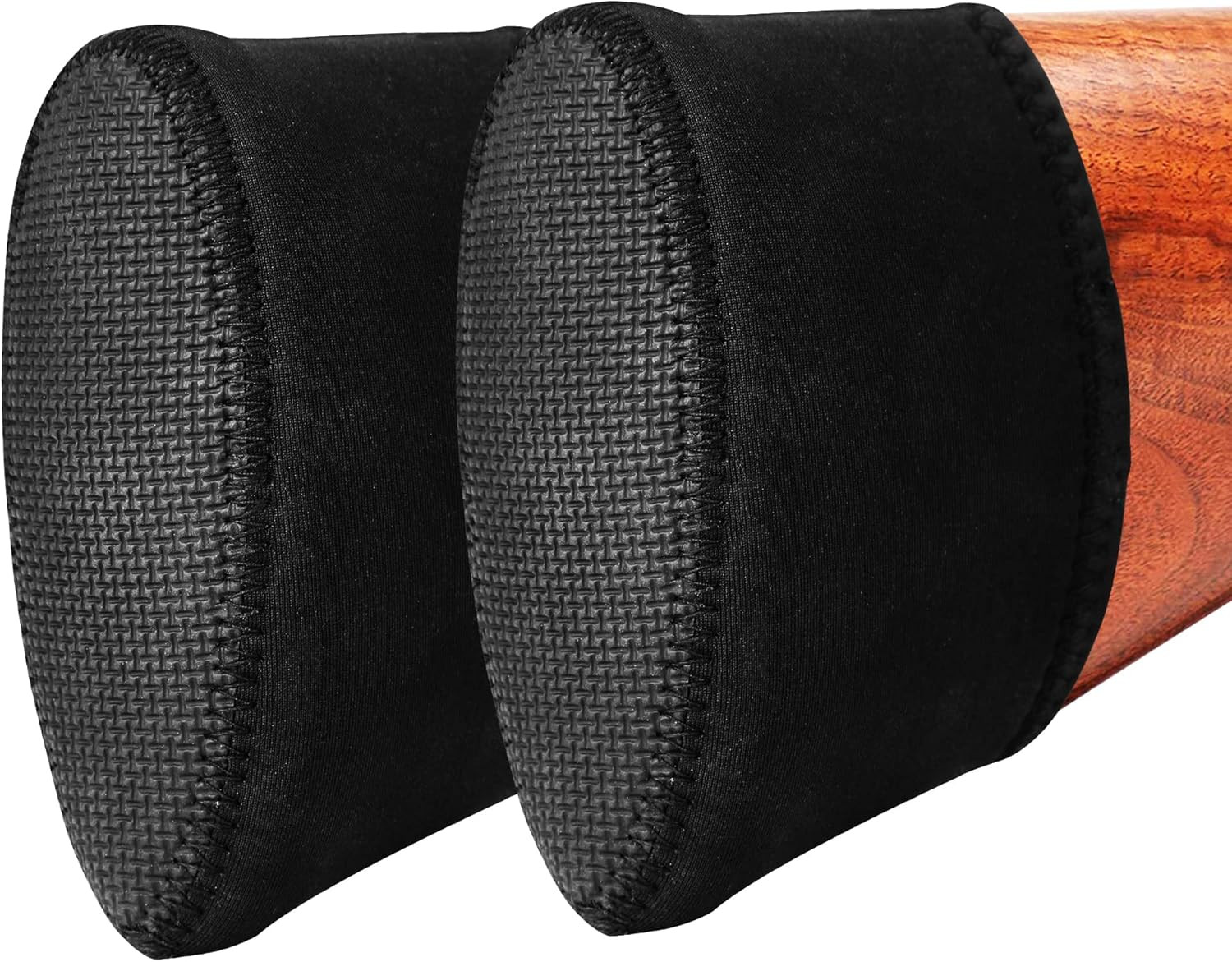cavebear Universal Recoil Pad for Shotgun, Slip-On Rifle Stock Pads Black