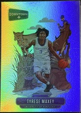 2020-21 Panini Prizm Draft Picks - Downtown Tyrese Maxey #D-7 (RC)