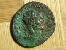 Aurelian, AE Antoninian, AD 270-275. STAROŻYTNA RZYMSKA MONETA CESARSKA oczyszczona