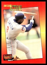 Andre Dawson 1992 Triple Play #113 Cubs MLB READ FREE SHIPPING AutographDen