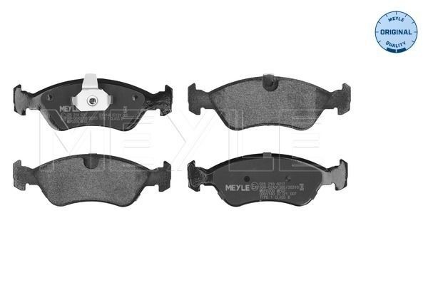 Meyle Kit De Plaquettes De Frein, Frein À Disque -Original Quality 025 218 6217 0252186217 Daewoo;Opel;Vauxhall - Image 2