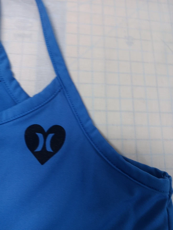 Vestido sin mangas Hurley púrpura para niñas talla 10/12 Foto 4 de 4