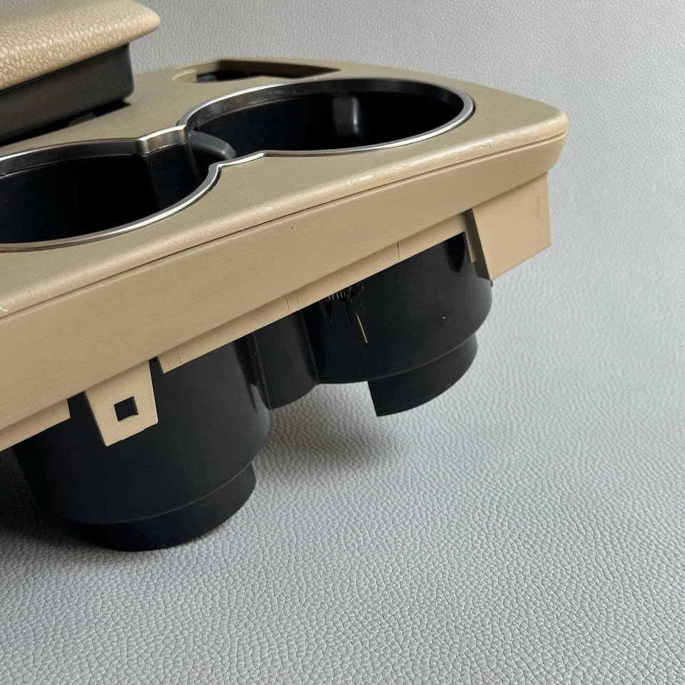 08-14 Mercedes W204 C250 C300 Center Console Arm Rest Armrest TAN BEIGE OEM 70k - Image 3 of 4