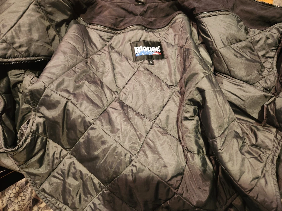 Vtg Tarrant County Texas Sheriff's Dept. Black Patrol Jacket Large Reg Med Read - Image 4 of 4