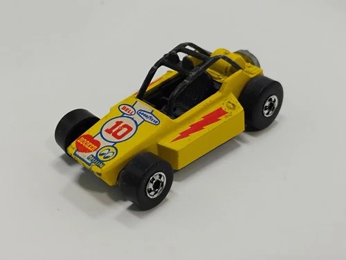Vintage Hot Wheels 1:64 Scale Yellow Rock Buster With HONG KONG BASE