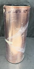 25 Foot Roll Of Copper Sheet mil .005 x 18 27 lbs 25'x18" Ships Fast