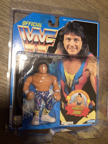 Marty Jannetty WWF Blue Card Series Hasbro Wrestli...