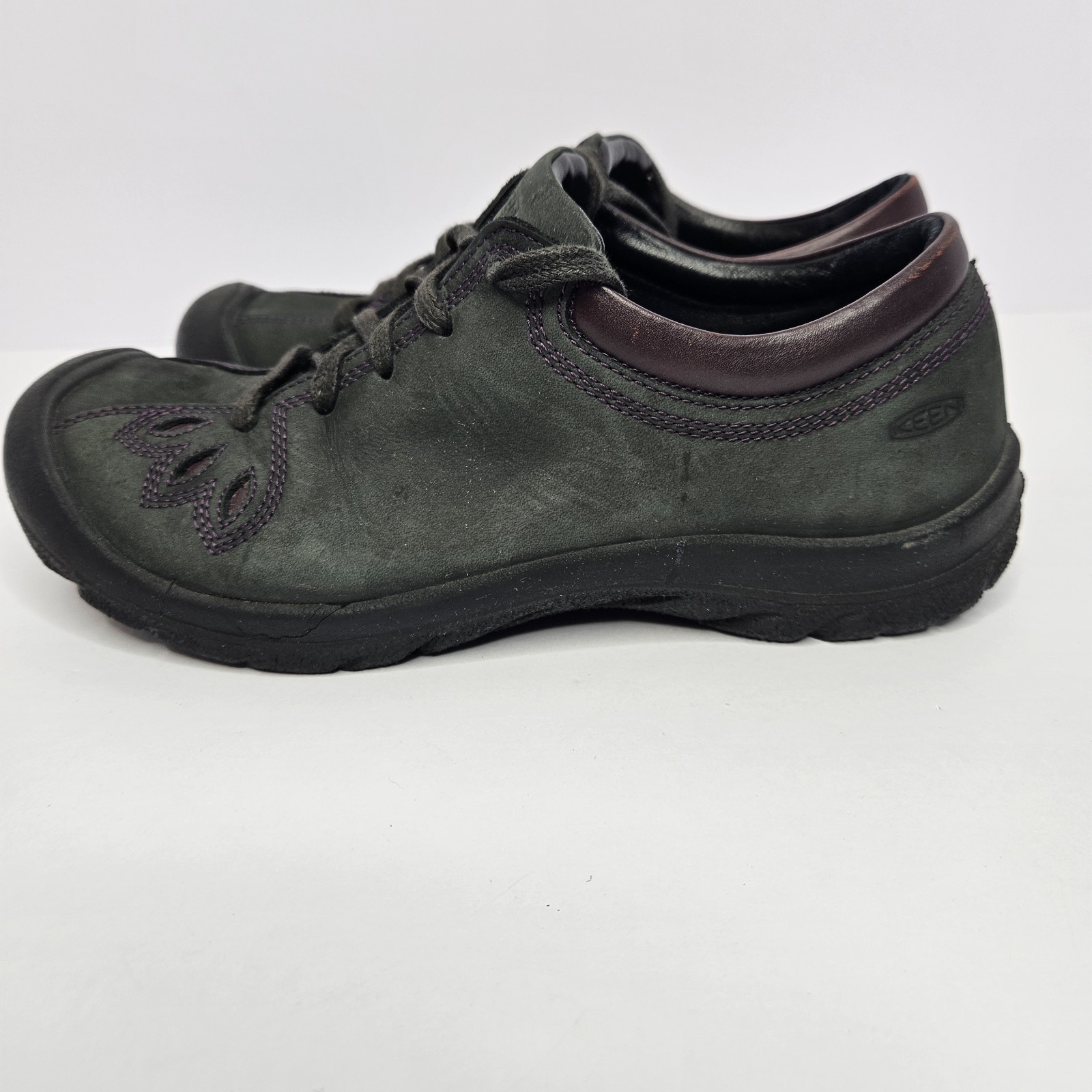 Scarpa da tennis Keen Forest verde marrone da donna taglia 9 5 casual