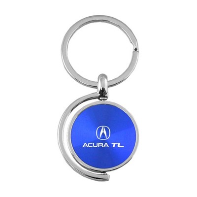 Licensed Blue Spinner Keychain for Acura TL - AUGD3571