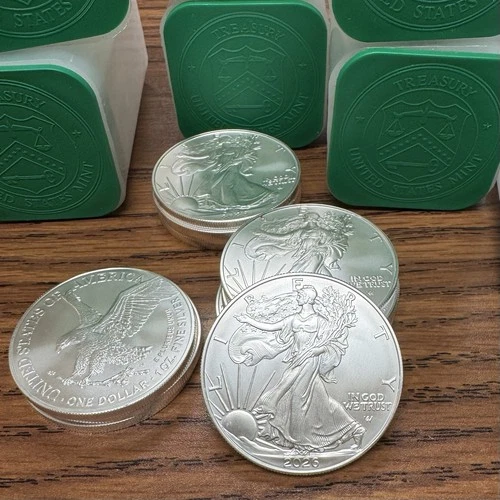 2026 $1  1-oz American Silver Eagle BU - IN STOCK & READY TO SHIP!