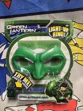 GREEN LANTERN HAL JORDAN MASK LIGHT UP POWER RING 2011 PROP COSTUME