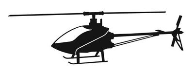Align T-Rex 450 Plus DFC Aufkleber