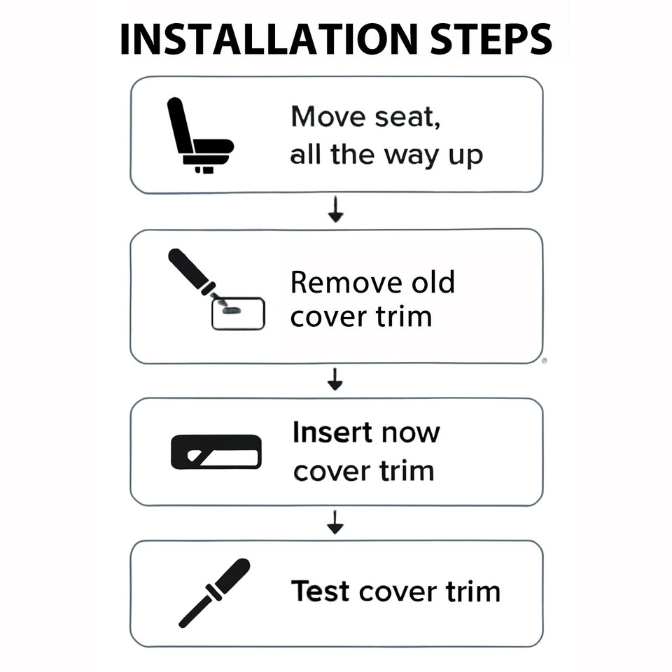 For 09-16 Acadia Traverse Enclave Black Driver Seat Switch Bezel Trim 25941769 E - Foto 12