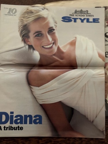 Original“The Sunday Times”plus magazine 7th Sept 1997 -Diana Princess of Wales - Picture 4 of 5