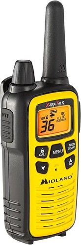 36-Channel Long-Range FRS Walkie Talkie Set with NOAA Weather Alerts - 3-Pack - Picture 6 of 10