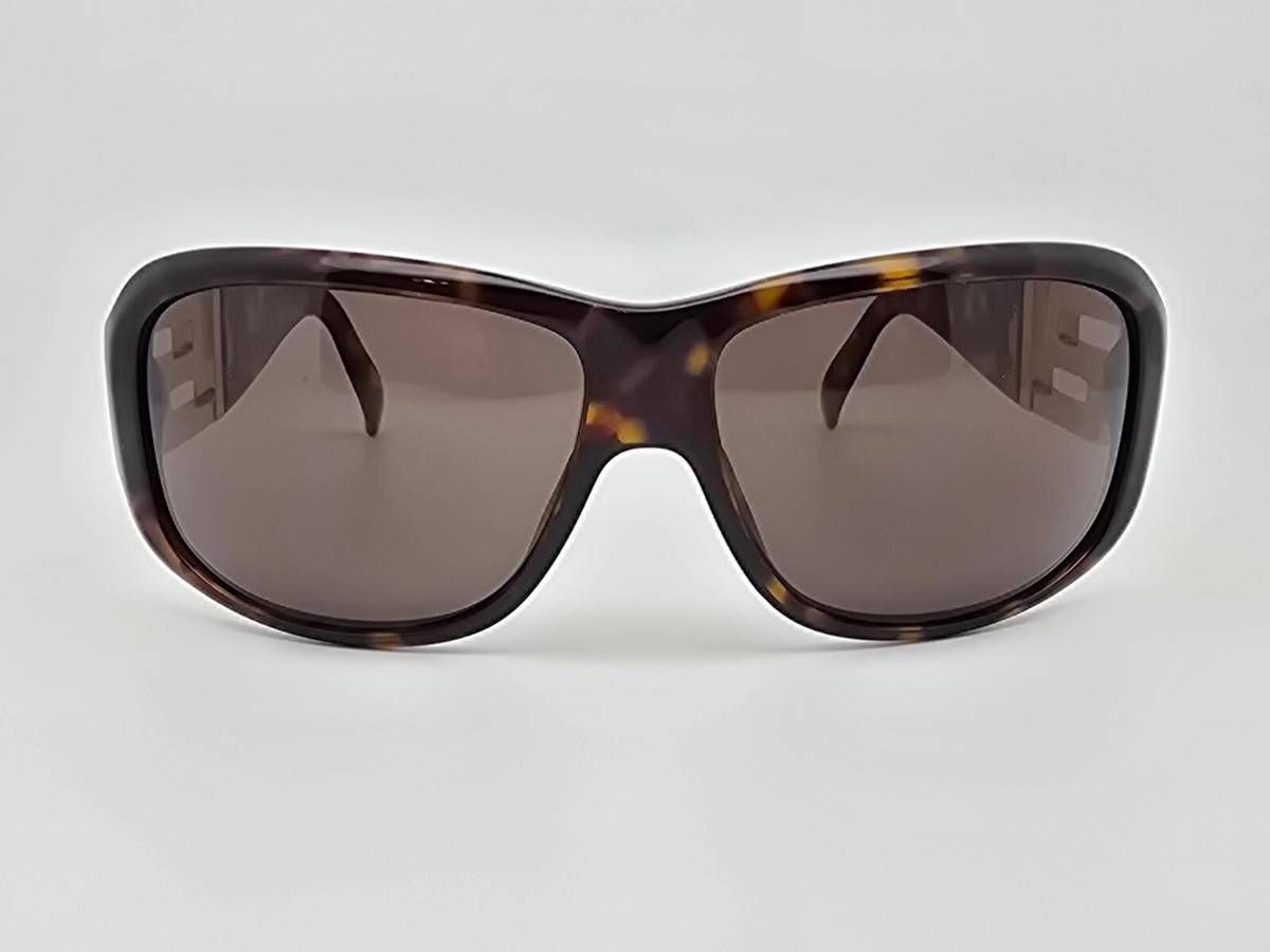 Versace VINTAGE Brown Tortoise Butterfly Style Sunglasses Model 4309B Versace Mod 4109-B 108/3 Tortoise Frame Brown Lens  main image 4