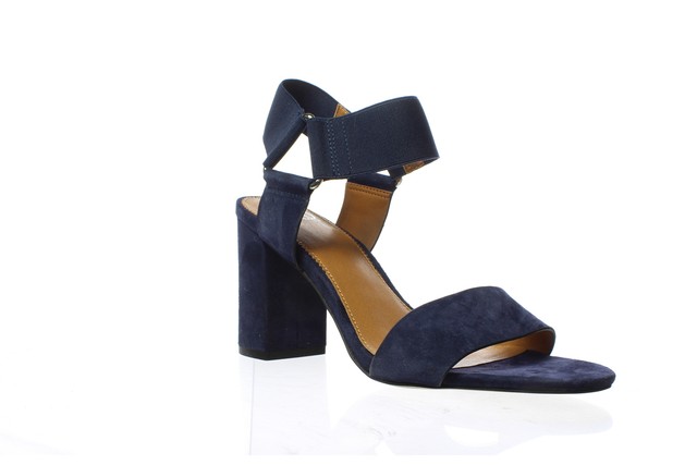 franco sarto navy heels