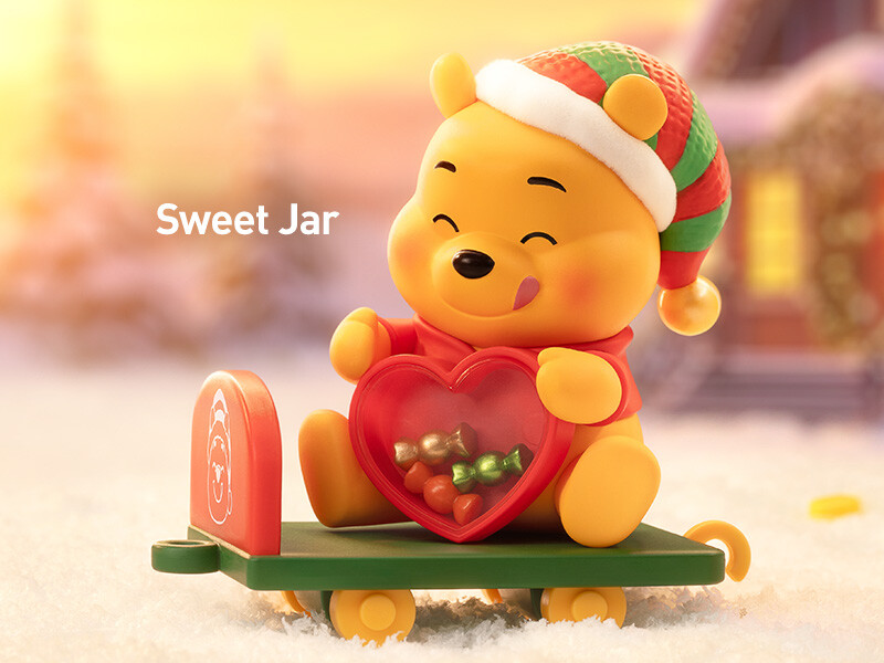 Pop Mart Disney Winnie The Pooh Japan Gift Giving Series set of 9
