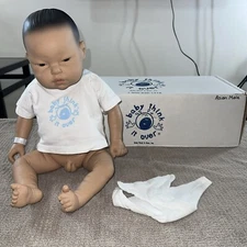 Baby Think it Over G5 Asian Male Infant Simulator Doll Head Support WORKS NO KEY