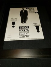 Robert Cray Bouncin' Back Rare Original Radio Promo Ad Framed!