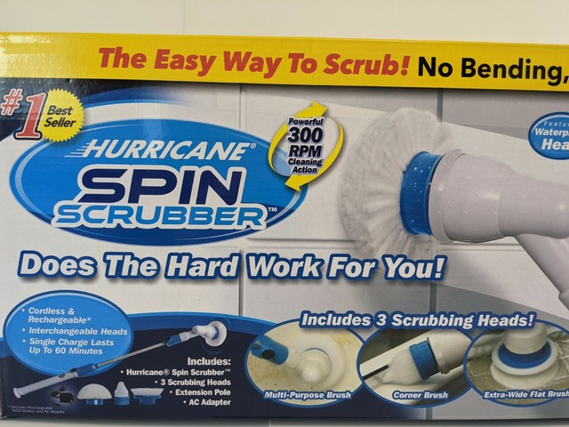 hurricane spin scrubber cordless