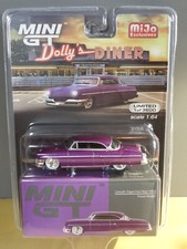 Mini Gt 757 - Purple Metallic - 1954 Lincoln Capri Hot Rod - Mijo Usa Exclusive