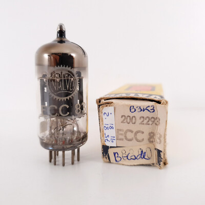 1 X ECC83 VALVO TUBE. 60er Jahre MULLARD PROD. B-CODES. GEBRAUCHT. CO ENA