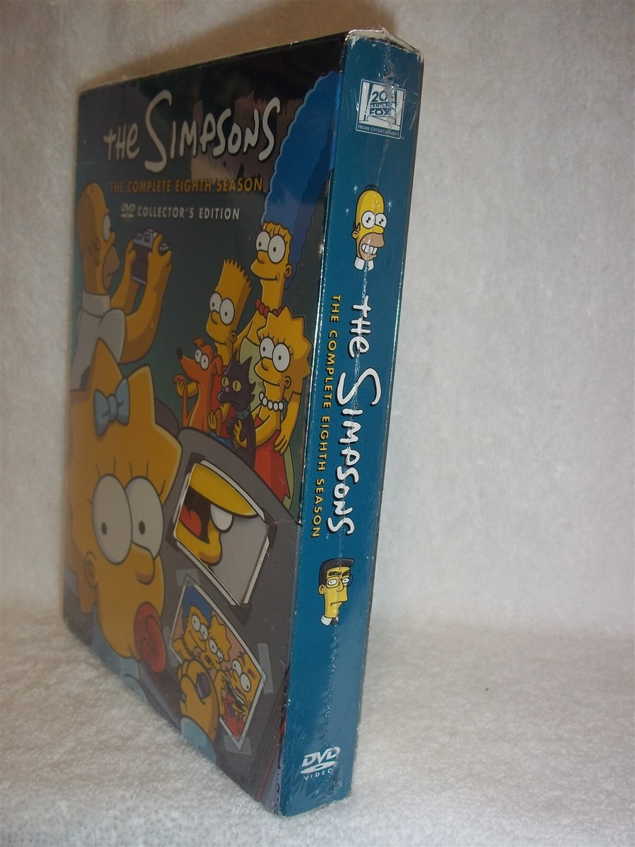 The Simpsons Complete Eighth Season 8 (DVD, 2006, 4-Disc