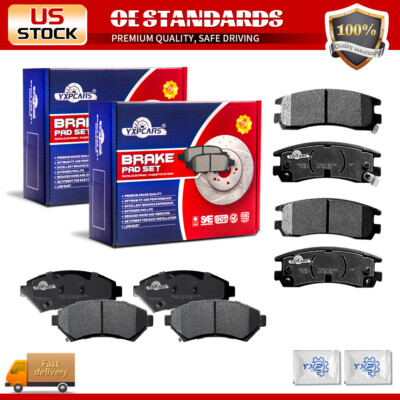 Front Rear Ceramic Brake Pads for Buick Regal Chery Impala Grand Prix Montana