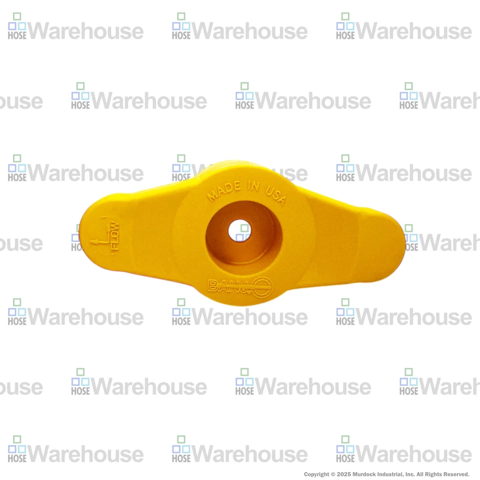 Genuine Banjo 1¼" 3-Way Side V125SL-V20353TS | w/ V20353TS Handle | Full Port - Image 2 of 4