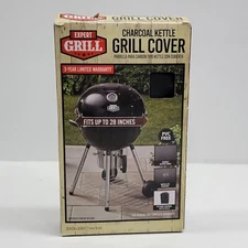 Expert Grill 28in.Heavy Duty Charcoal Water-Resistant Fabric Kettle Grill Cover