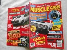 MUSCLE CARS OF THE '60s '70s LEGEND SERIES MAY 1990
