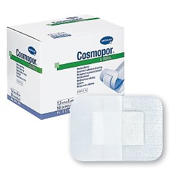 Cosmopor Klebeverband 2 x 2,8 Zoll Vlies Rechteck Weiß Steril Box mit 50 - Bild 1 von 1