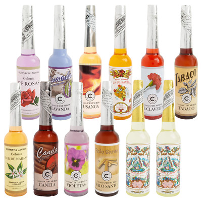 L&K Murray & Lanman Florida Water Peru Cologne - Mixed 12 Bottles Set