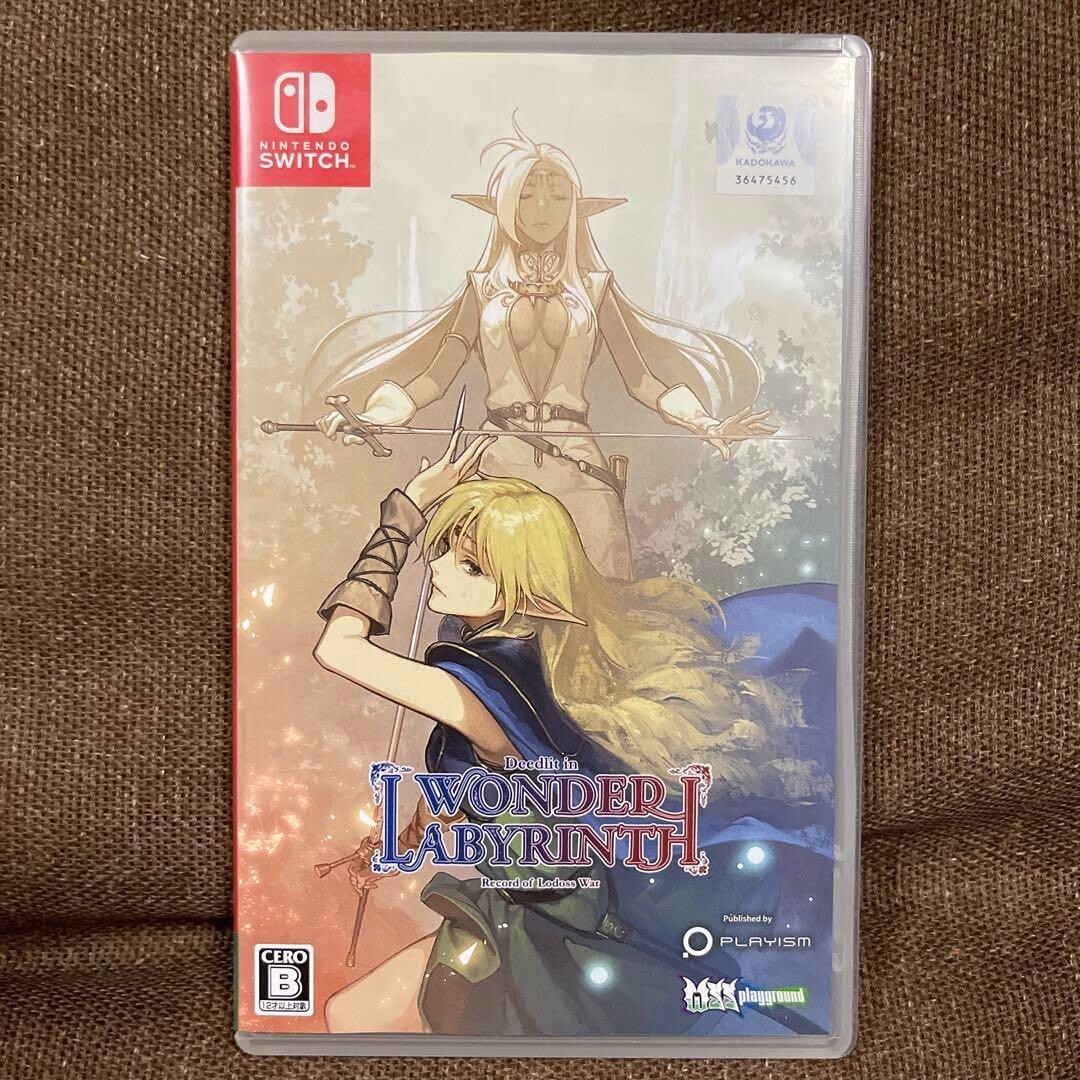 Nintendo Switch WONDER LABYRINTH: Nintendo Switch Record of Lodoss War-Deedlit in Wonder Labyrinth- for