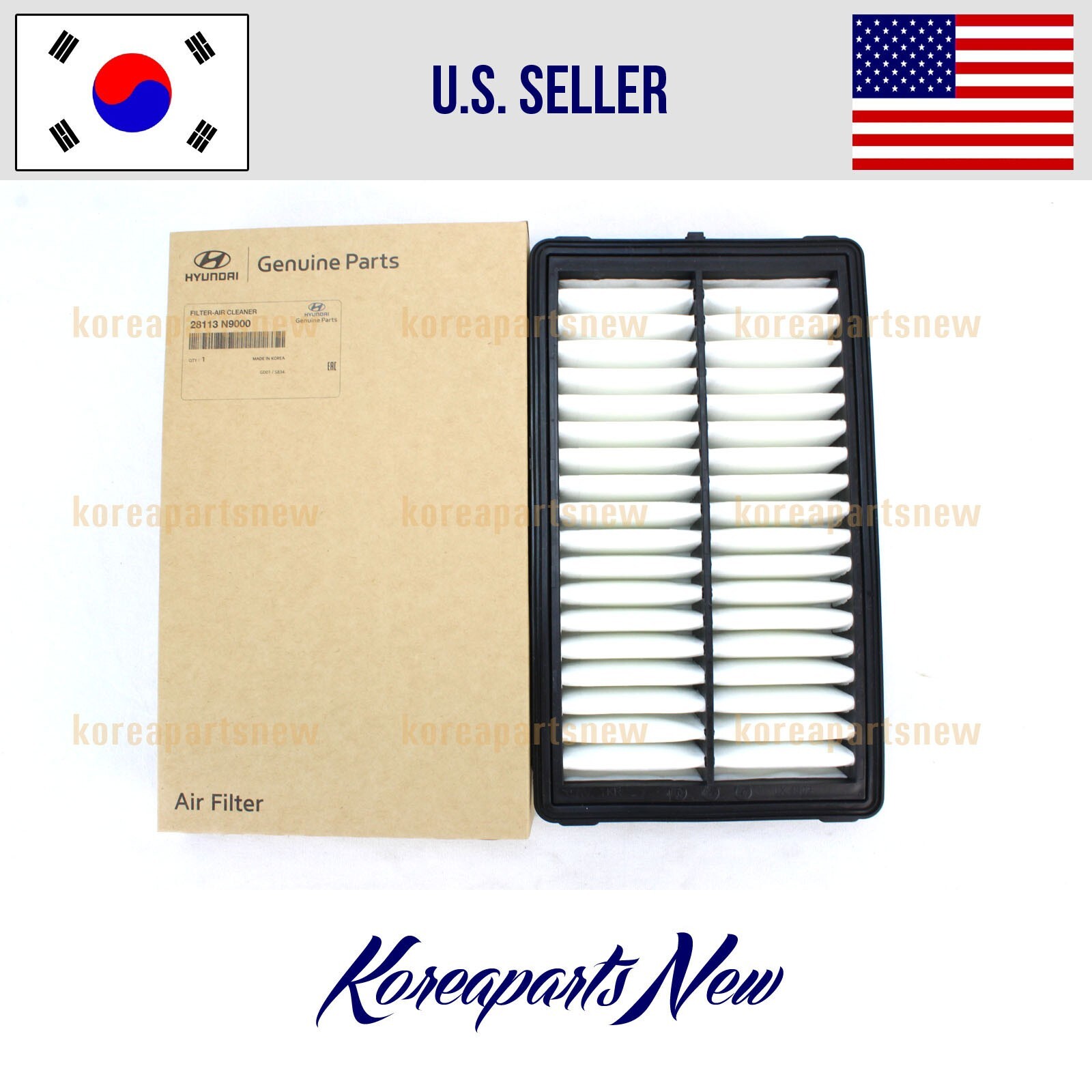 2.5L Filter Air Cleaner 28113N9000 ⭐OEM⭐ Kia Sportage Hyundai Tucson