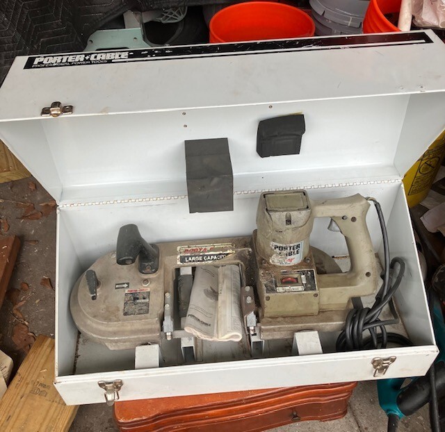 Porter Cable Heavy Duty Electronic Variable Speed Porta-Band Saw Model 7724