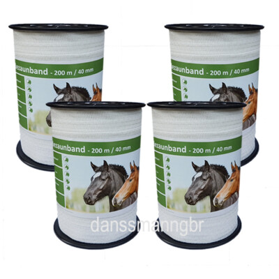 800 m Weideband 40 mm 8 Niro  neu Weidezaun