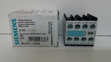 NEW OLD STOCK! SIEMENS AUXILIARY SWITCH BLOCK 3RH1911-1GA04
