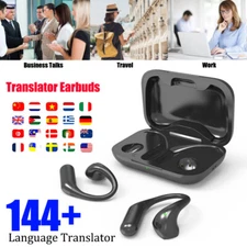 Portable Wireless Bluetooth Translation Earbuds Ai Translator 144+ Languages