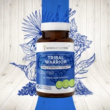 Secrets Of The Tribe Tribal Warrior Capsules, 500 mg
