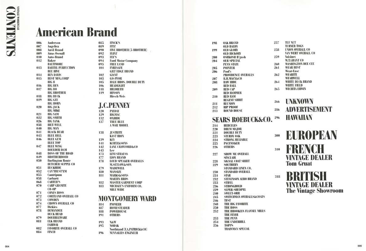 Lightning Archives VINTAGE WORKWEAR magazine Special Issue Japan U
