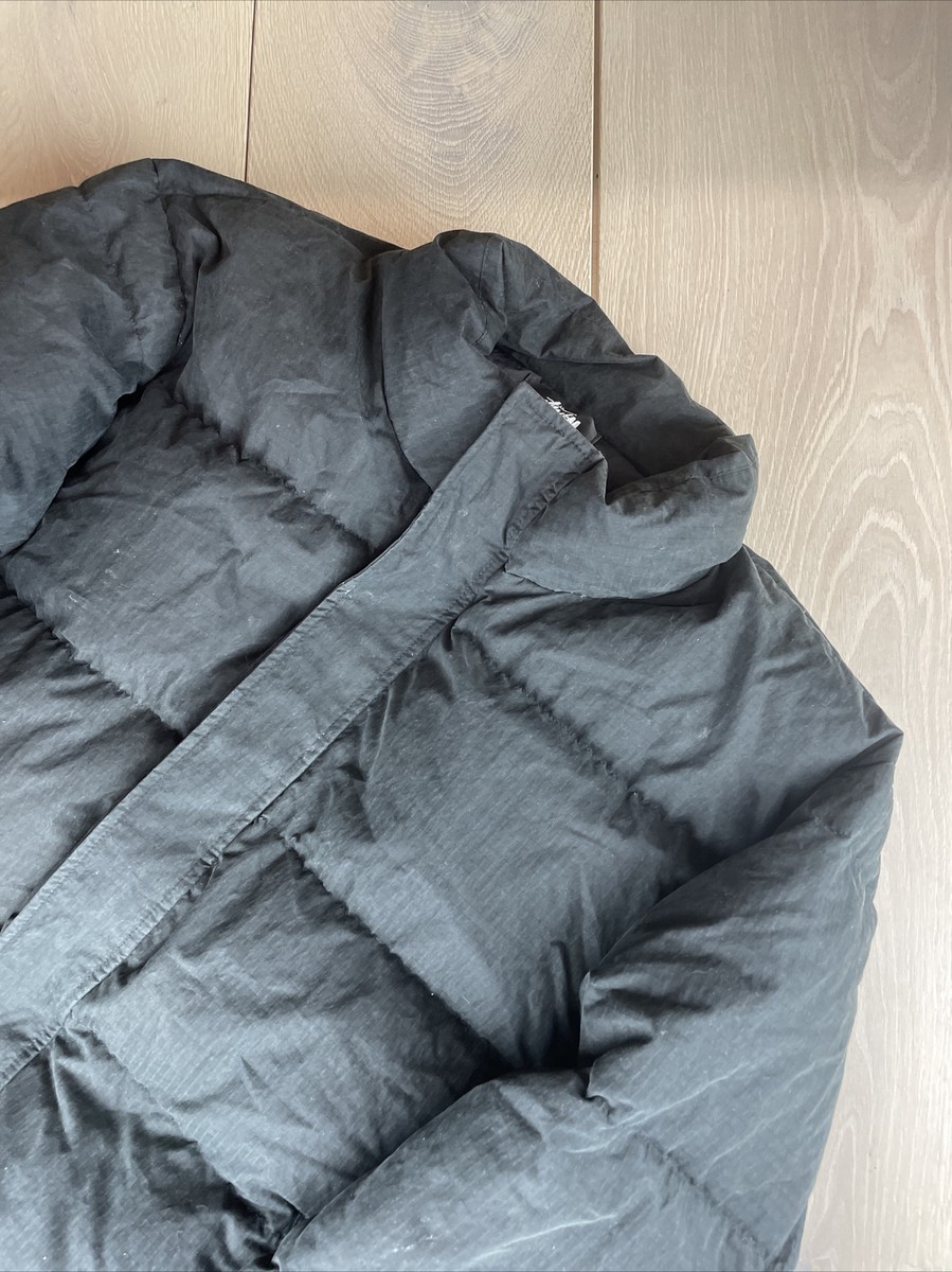 Stussy Ripstop Down Puffer Jacket Black size XL | eBay Stussy Ripstop Down Puffer Jacket Black size XL | eBay