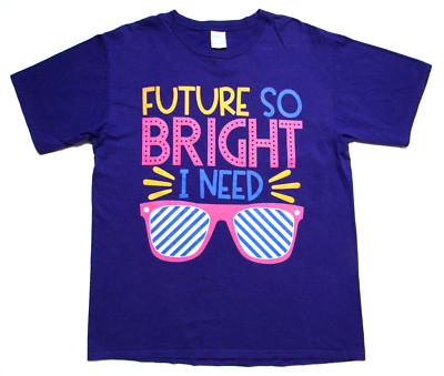 Future So Bright I Need Sunglasses T-Shirt Men's Size L Port & Company