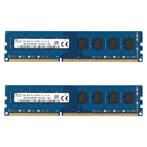 32GB 16GB 8GB DDR3 PC3-12800U 1600 240Pin 1.5V azul RAM Desktop para SKHynix SP - Picture 6 of 15