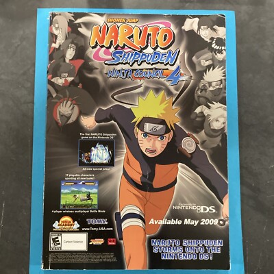 Naruto Shippuden: Ninja Council 4 ''Akatsuki'' Strategy Guide Book / DS