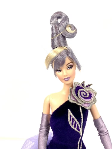 Barbie The Sterling Silver Rose Bob Mackie Doll Collector Edition - Picture 3 of 9