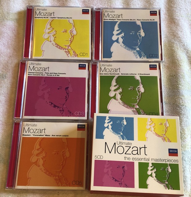 Ultimate Mozart (CD, 5 Discs, Decca) LNMINT (7) eBay