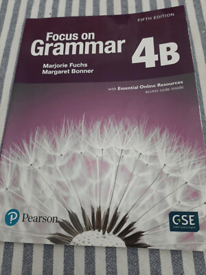 Focus on Grammar Level 4B By Fuchs 2017 Paperback-FAST SHIPPING